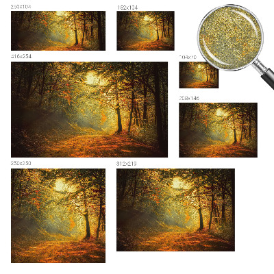 3D fototapeta z motivom jesenske pokrajine