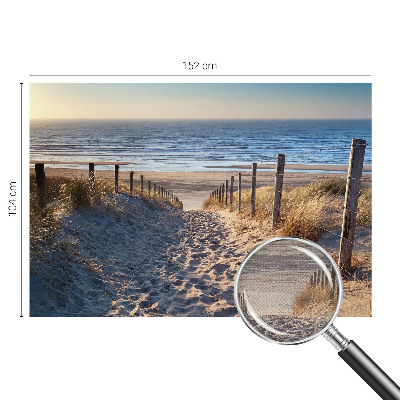 Fototapeta za otroško sobo s prizorom poti ob plaži