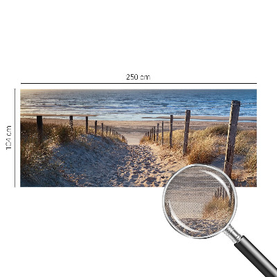 Fototapeta za otroško sobo s prizorom poti ob plaži