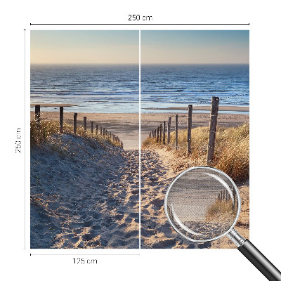 Fototapeta za otroško sobo s prizorom poti ob plaži