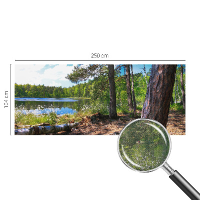 Samolepilna fototapeta z motivom gozdne pokrajine