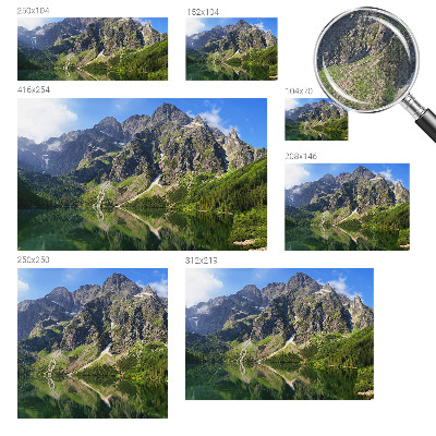 Fototapeta za otroško sobo Slikovite gore