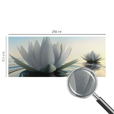Samolepilna fototapeta z motivom lokvanjev