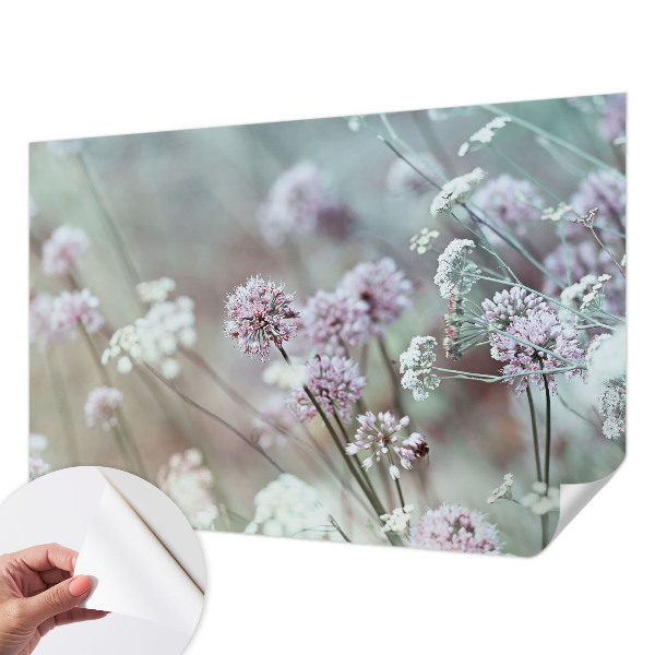 3D fototapeta z motivom divjih rož
