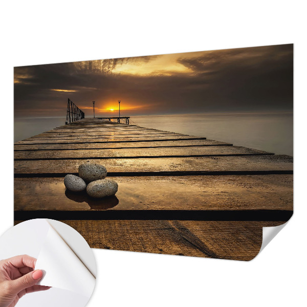 Otroška fototapeta s motivom sončnega zahoda