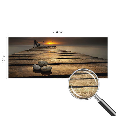 Otroška fototapeta s motivom sončnega zahoda