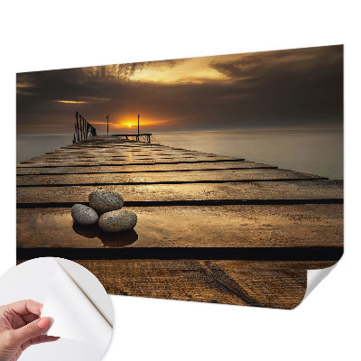 Otroška fototapeta s motivom sončnega zahoda