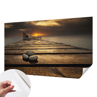 Otroška fototapeta s motivom sončnega zahoda