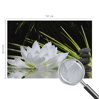 Samolepilna fototapeta z motivom meditacije z lilijo