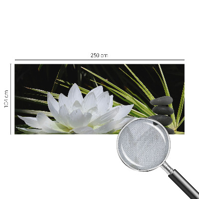 Samolepilna fototapeta z motivom meditacije z lilijo