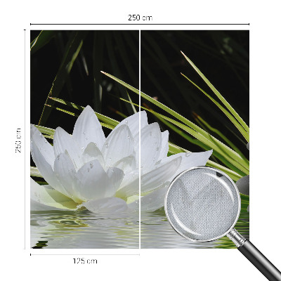 Samolepilna fototapeta z motivom meditacije z lilijo