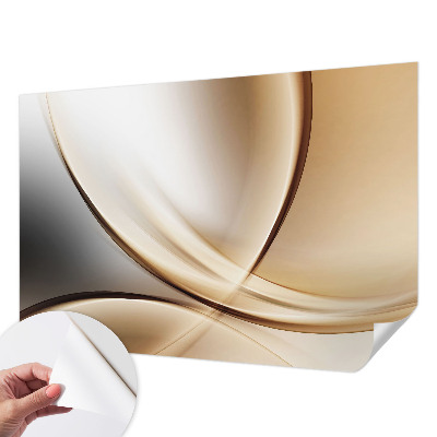 Samolepilna fototapeta Zaobljene črte