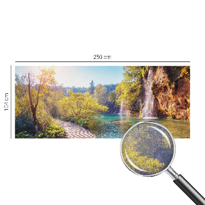 Samolepilna fototapeta za dnevno sobo z motivom naravne pokrajine