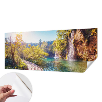 Samolepilna fototapeta za dnevno sobo z motivom naravne pokrajine