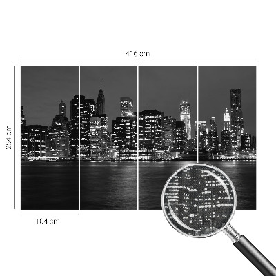 Otroška fototapeta Nočna metropola