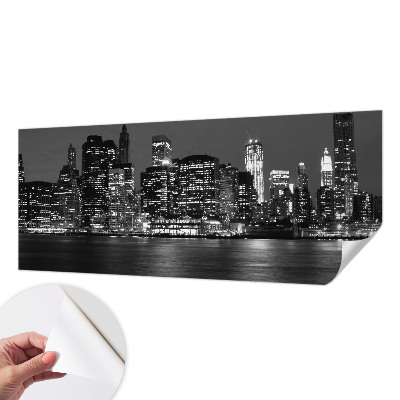 Otroška fototapeta z motivom nočne metropole