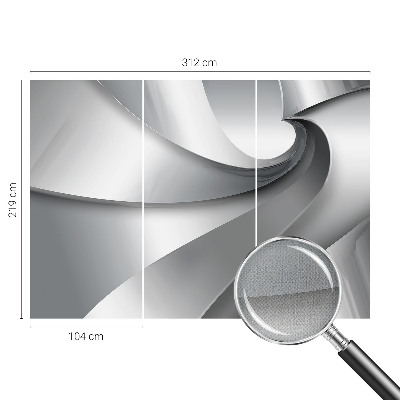 Fototapeta za otroško sobo s motivom geometrijskih spiral