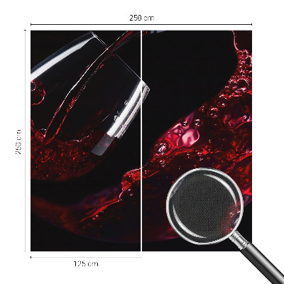 Fototapeta za otroško sobo z motivom rdečega vina