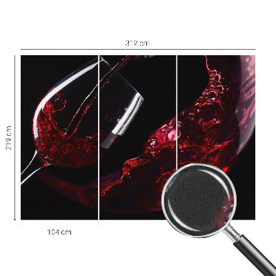 Fototapeta za otroško sobo Rdeče vino