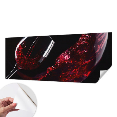 Fototapeta za otroško sobo z motivom rdečega vina