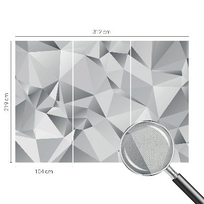 Samolepilna fototapeta z abstraktnim geometričnim vzorcem