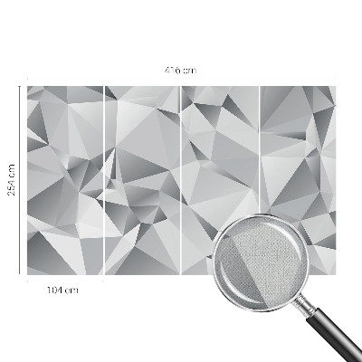 Samolepilna fototapeta z abstraktnim geometričnim vzorcem