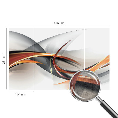 Samolepilna fototapeta za spalnico Abstraktna dinamika