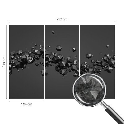 Fototapeta za otroško sobo Črne grudice