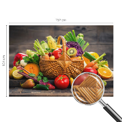 3D fototapeta z motivom sadnega obilja
