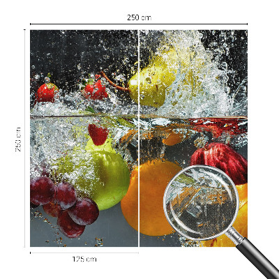 Otroška fototapeta Sadje v vodi