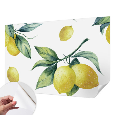 Samolepilna fototapeta z motivom limon