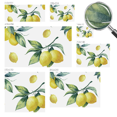 Samolepilna fototapeta z motivom limon
