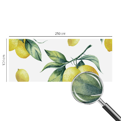 Samolepilna fototapeta z motivom limon