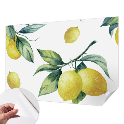 Samolepilna fototapeta z motivom limon