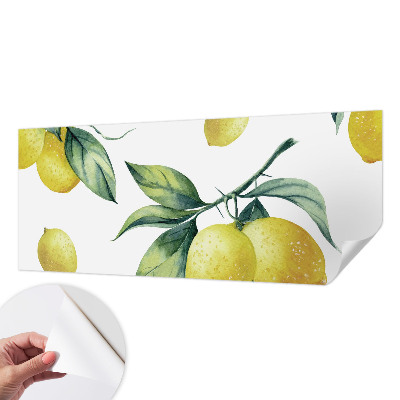 Samolepilna fototapeta z motivom limon