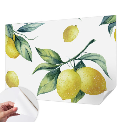Samolepilna fototapeta z motivom limon