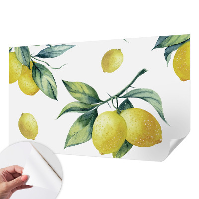 Samolepilna fototapeta z motivom limon