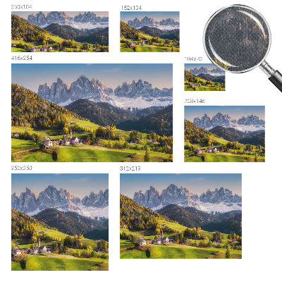 Samolepilna fototapeta za spalnico Gorska pokrajina