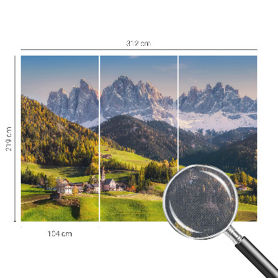 Samolepilna fototapeta za spalnico Gorska pokrajina