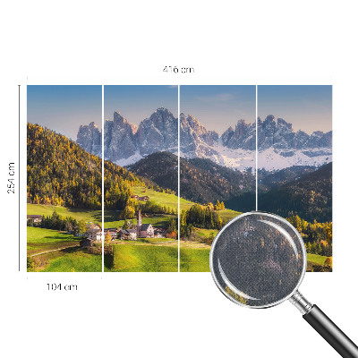 Samolepilna fototapeta za spalnico Gorska pokrajina