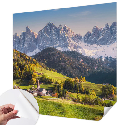 Samolepilna fototapeta za spalnico Gorska pokrajina