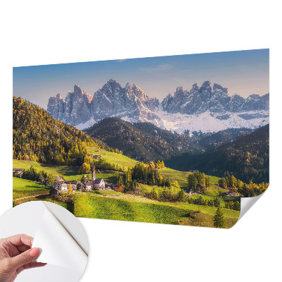 Samolepilna fototapeta za spalnico Gorska pokrajina