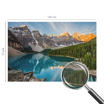 Fototapeta za otroško sobo Odsev v gorah