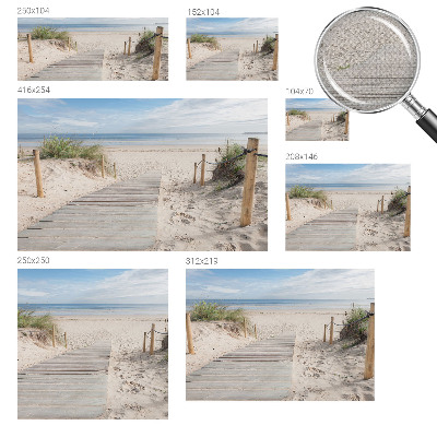 Otroška fototapeta Lesena pot