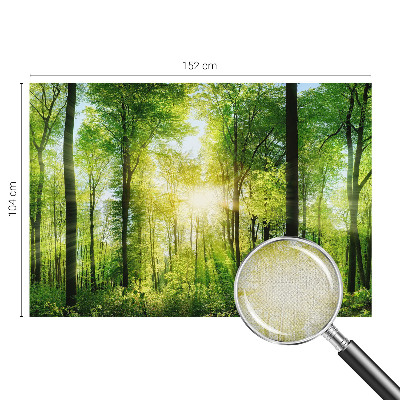 Samolepilna fototapeta z vzorcem gozdne harmonije