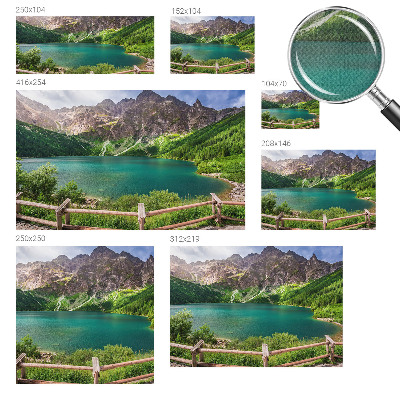 Samolepilna fototapeta za dnevno sobo Gorska pokrajina