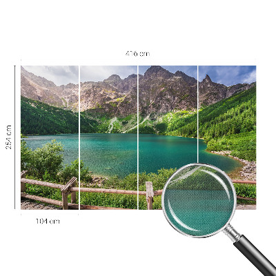 Samolepilna fototapeta za dnevno sobo z motivom gorske pokrajine