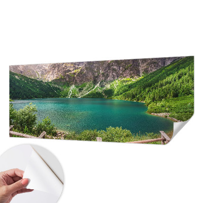Samolepilna fototapeta za dnevno sobo z motivom gorske pokrajine