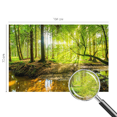 Fototapeta za otroško sobo z zeleno pokrajino