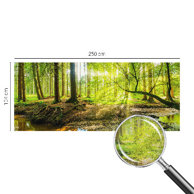 Fototapeta za otroško sobo z zeleno pokrajino